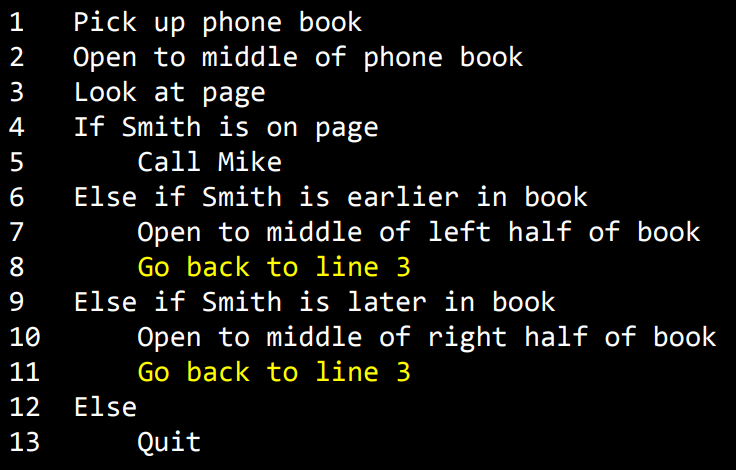 의사코드 루프 "의사코드 루프"